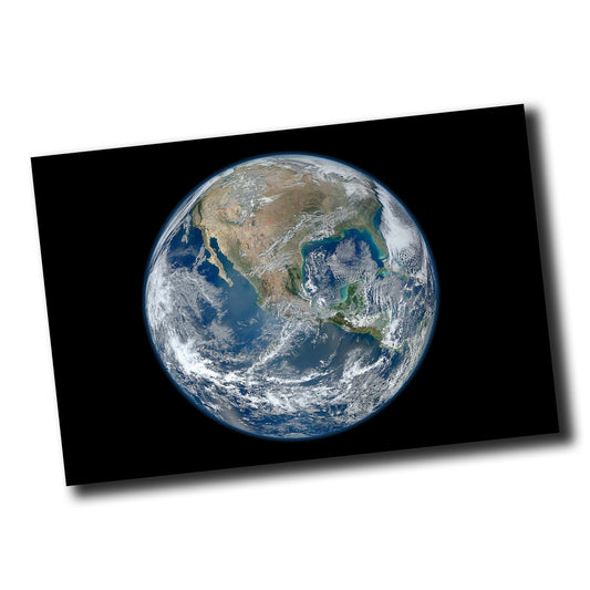 PO-046 Poster - Aviation View if Earth From Space