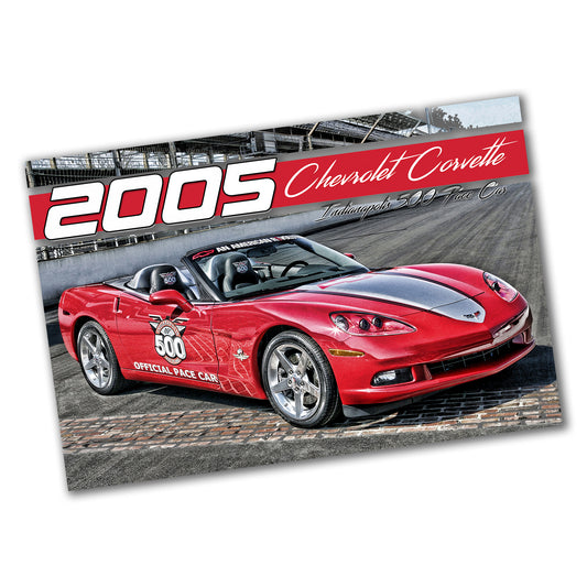 PO-059 Poster - Corvette 2005 Indy 500 Pace Car
