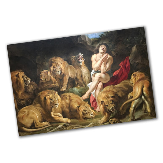 PO-067 Poster - 1970 Daniel and the Lions Den