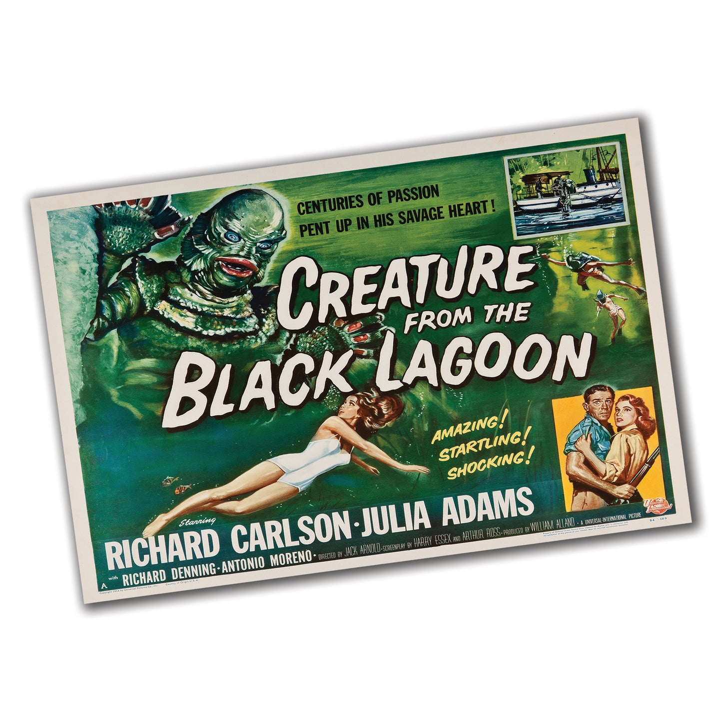 PO-068 Poster - Horror Creature From The Black Lagoon