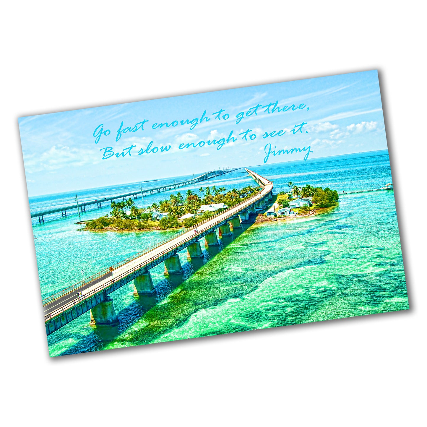 PO-072 Poster - Florida Keys Seven Mile Bridge