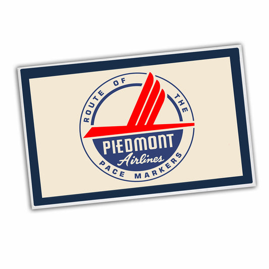 RG-001 Door Mat - Piedmont Airlines Route of Pace Makers