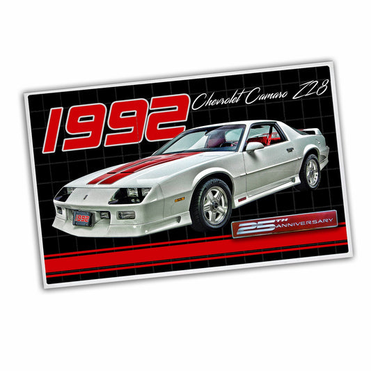 RG-056 Door Mat - 1992 Classic Camaro Z28 25th Anniversary Car