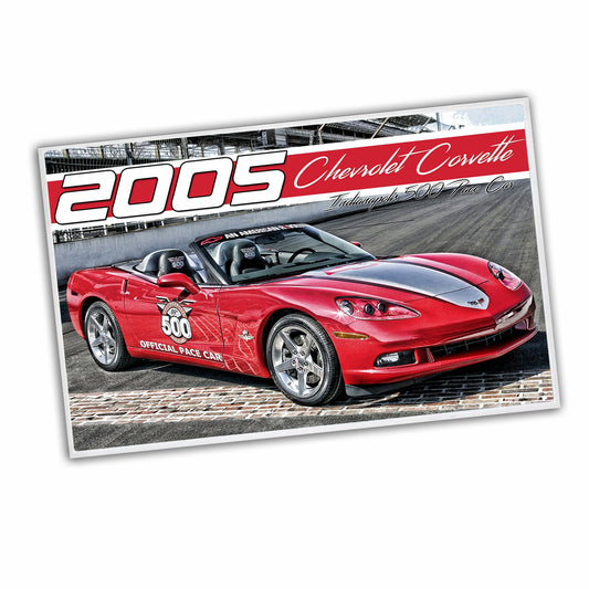 RG-059 Door Mat - 2005 Classic Corvette Indy 500 Pace Car