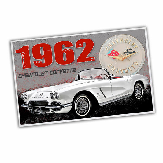 RG-064 Door Mat - 1962 Classic Corvette Convertible Car