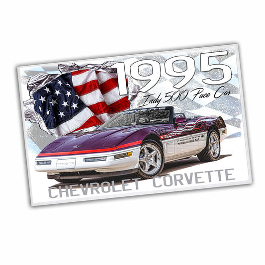 RG-070 Door Mat - 1995 Classic Corvette Indy 500 Pace Car