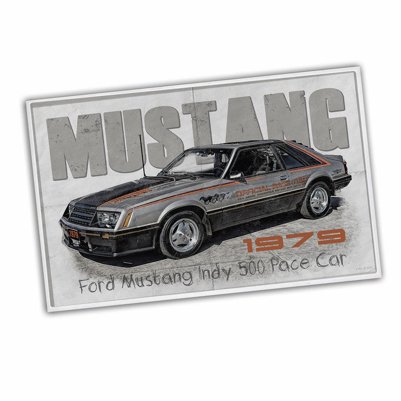 RG-079 Door Mat - 1979 Ford Mustang Indy 500 Pace Car