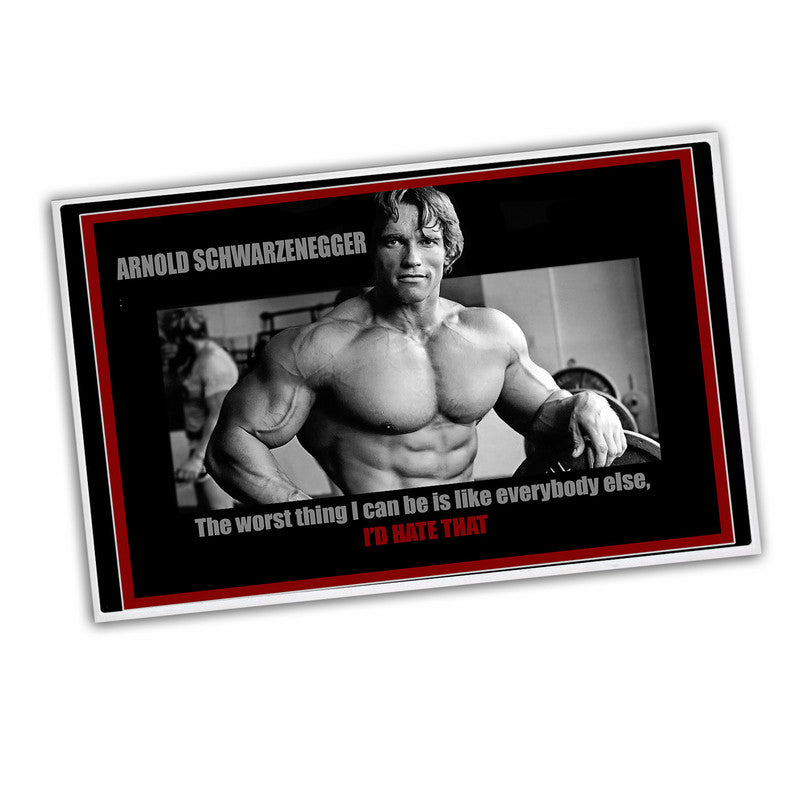 RG-082 Door Mat - Arnold Schwarzenegger Body Builder