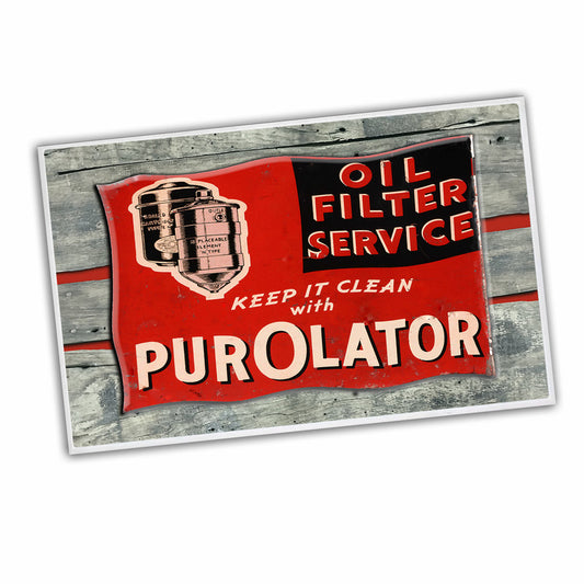 RG-096 Door Mat - Purolater Oil Filter Service Keep It Clean