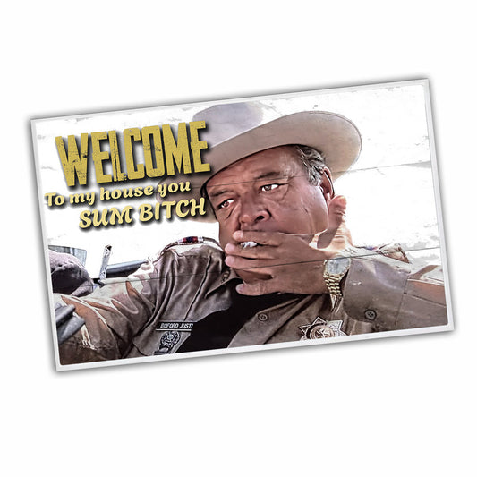 RG-097 Door Mat - Smokey & The Bandit Sheriff Buford T Justice