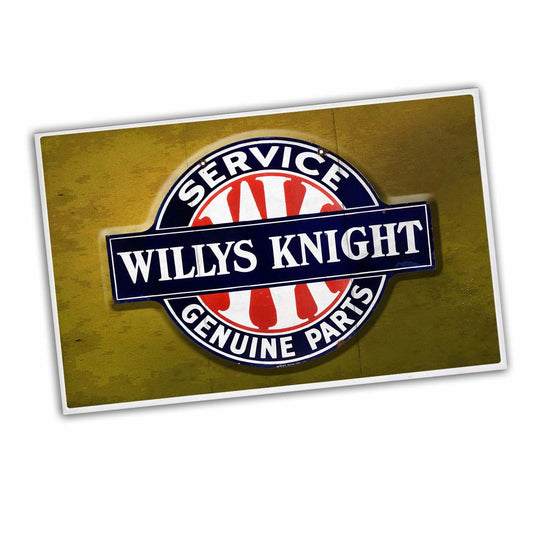 RG-100 Door Mat - Advertisement Willys Knight Genuine Parts