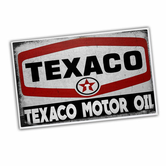 RG-118 Door Mat - Texaco Red Star Motor Oil Advertisement