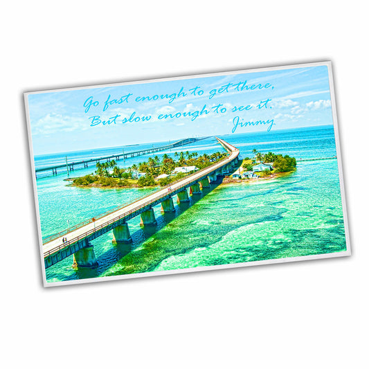 RG-123 Door Mat - Seven Mile Bridge In The Florida Keys