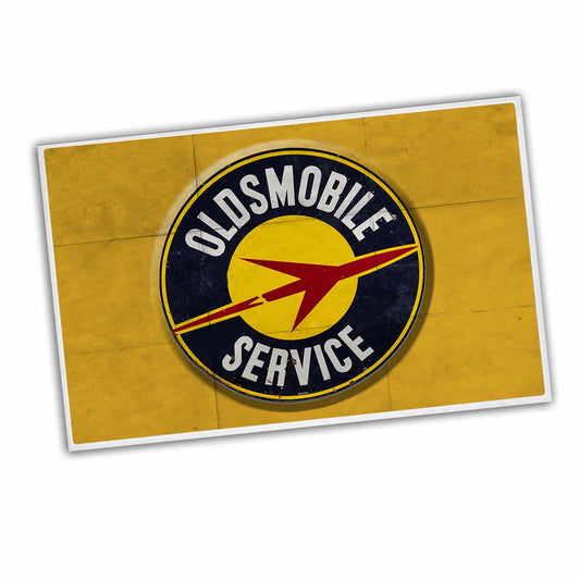 RG-127 Door Mat - Classic Oldsmobile Service Jet Emblem