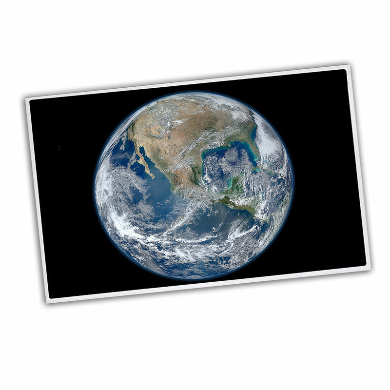 RG-128 Door Mat - The Planet Earth Floating In Space