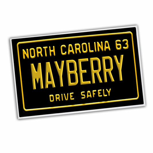 RG-135 Door Mat - 1963 North Carolina MAYBERRY Drive Safely