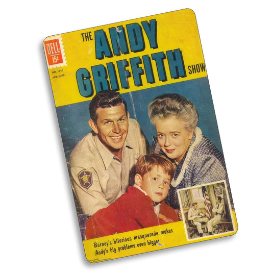 SI-128-833 8x12 Sign - Mayberry Andy Griffith TV Magazine Cover