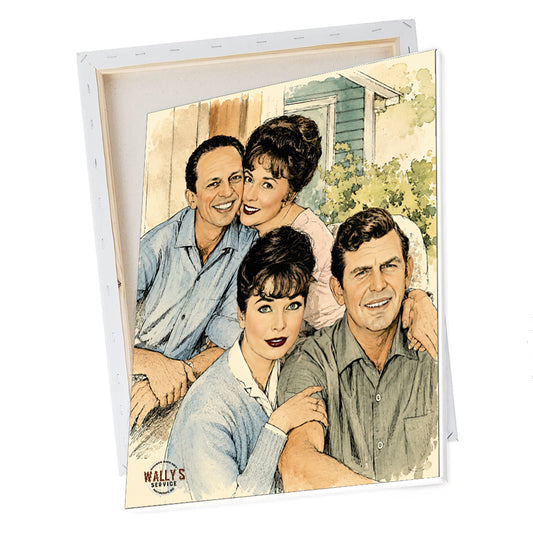 CV-659 Canvas Prints - Mayberry Power Couples