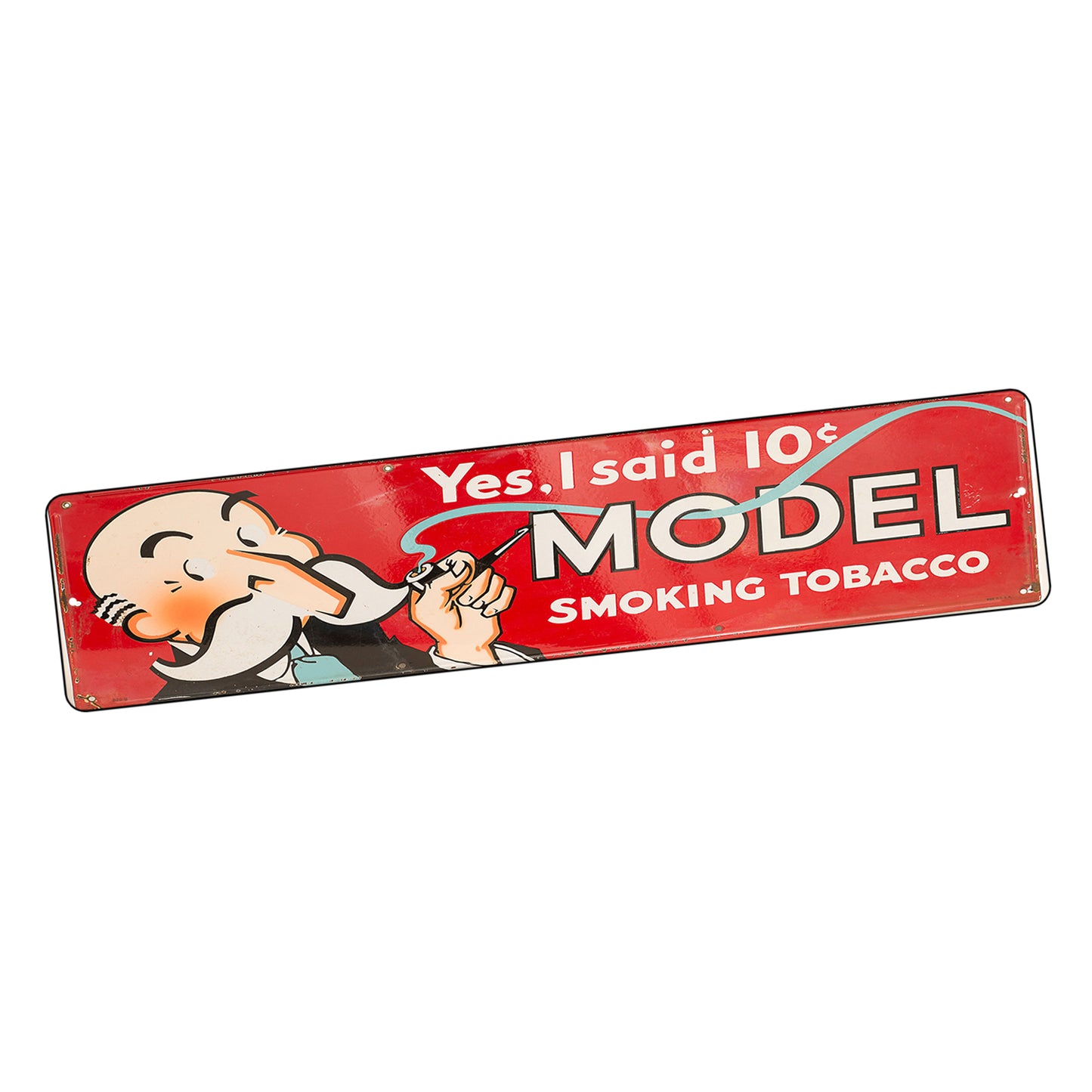 SI-STR-076 Street Sign - Gas & Oil Model Smoking Tobacco