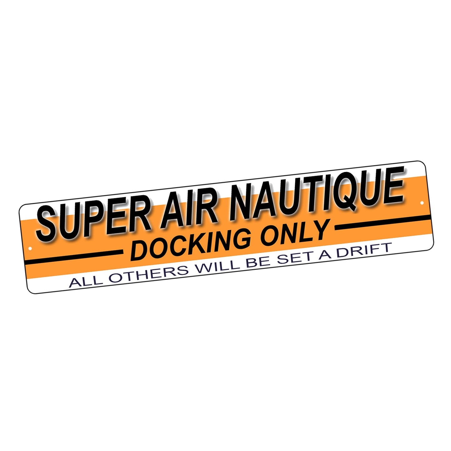 SI-STR-096 Street Sign - Boat Super Air Nautique