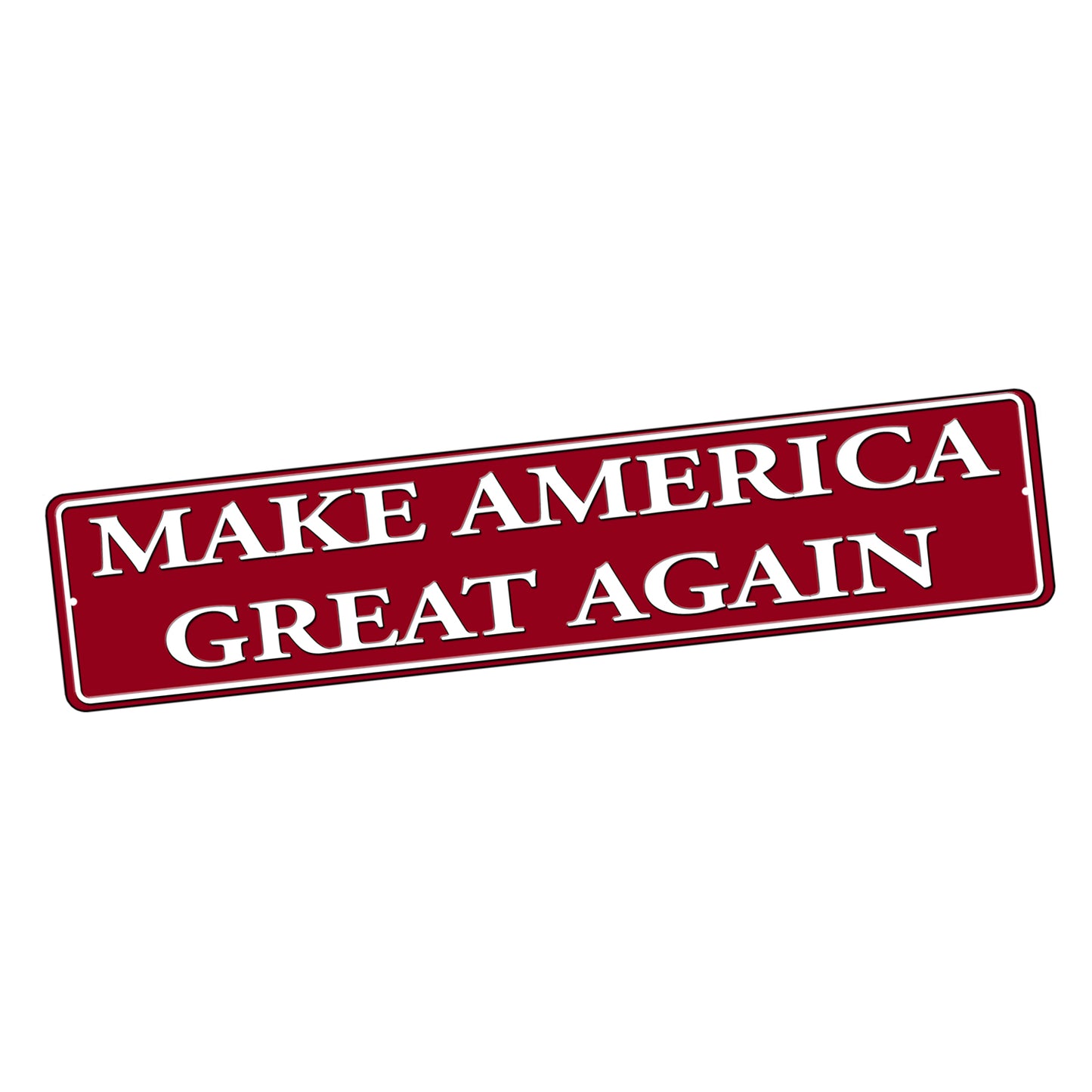 SI-STR-102 Street Sign - Political Make America Great Again