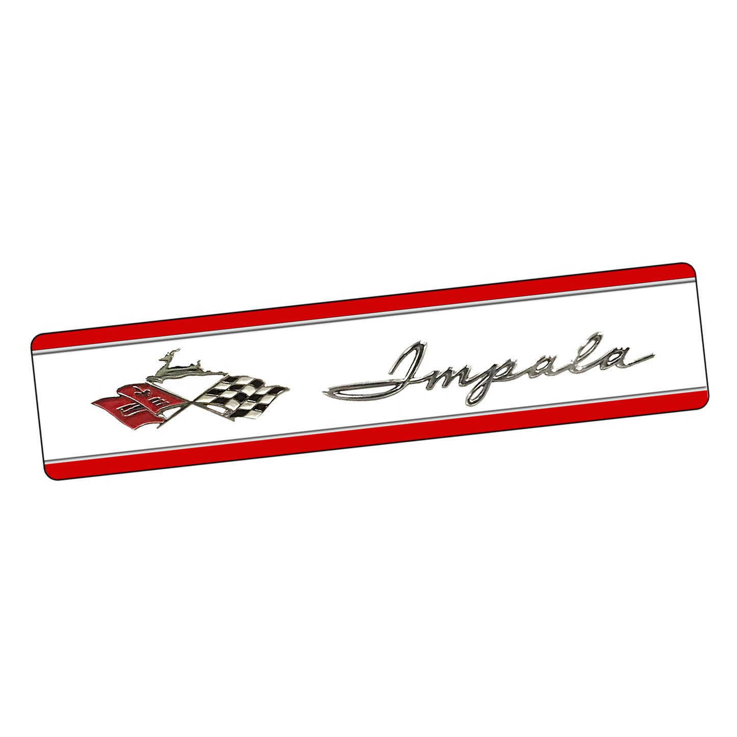 SI-STR-111 Street Sign - Impala 1961 Impala Emblem