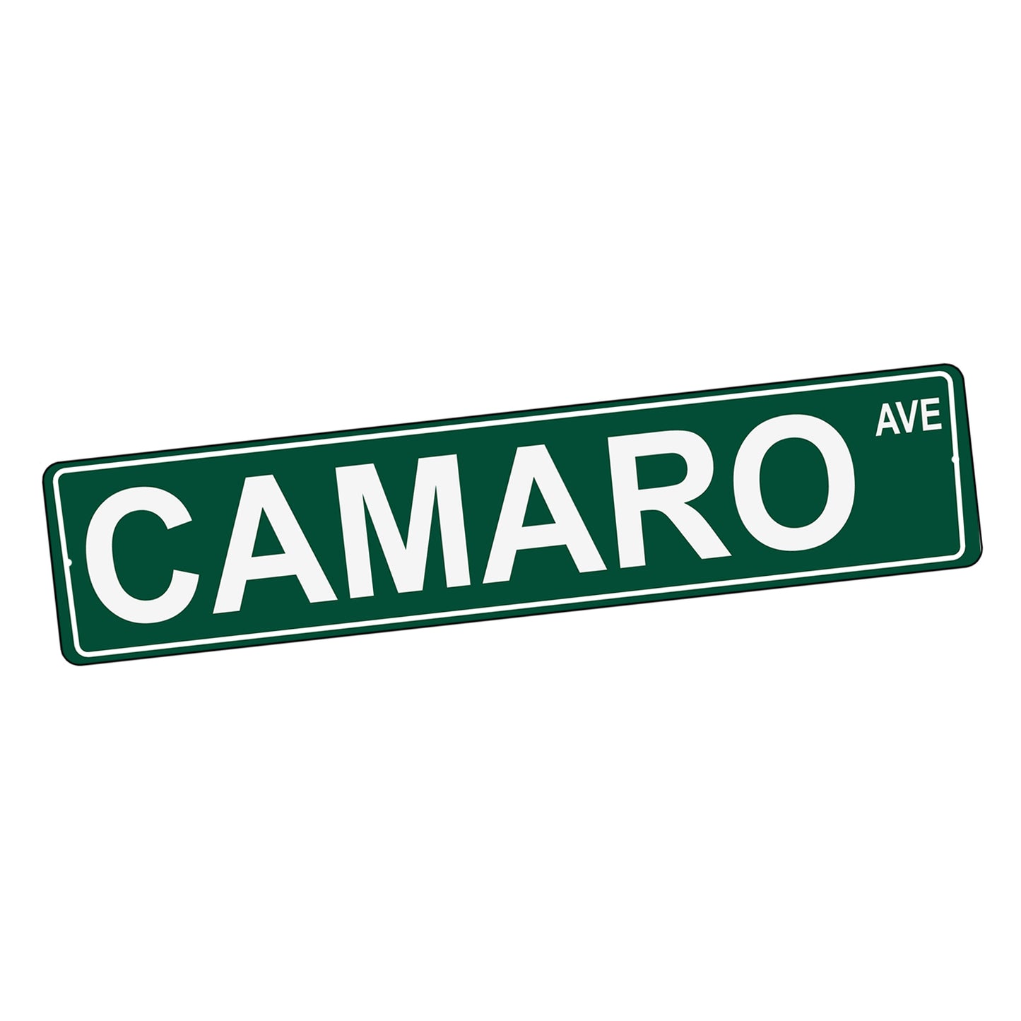 SI-STR-115 Street Sign - Cars Chevrolet Car Model Names