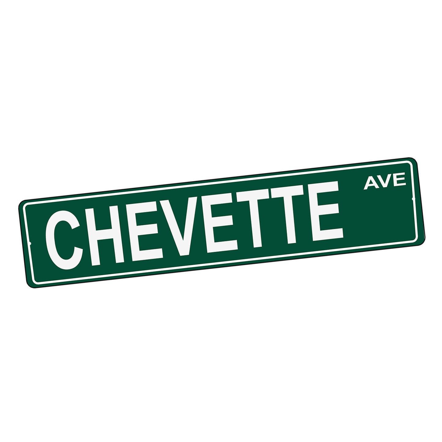 SI-STR-115 Street Sign - Cars Chevrolet Car Model Names