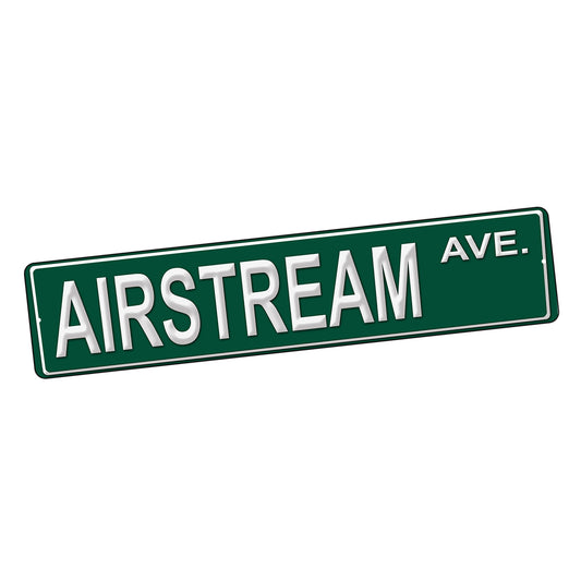 SI-STR-125 Street Sign - Travel RV Airstream Ave