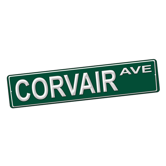 SI-STR-127 Street Sign - Cars Corvair Avenue Classic Car
