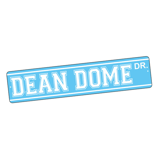 SI-STR-131 Street Sign - Sports UNC Dean Dome Drive