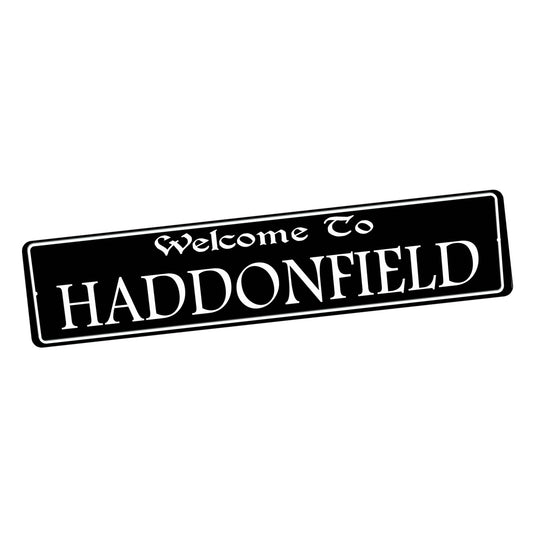 SI-STR-176 Street Sign - Movie Welcome To Haddonfield Halloween