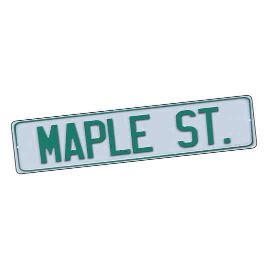 SI-STR-181 Street Sign - Mayberry Maple St