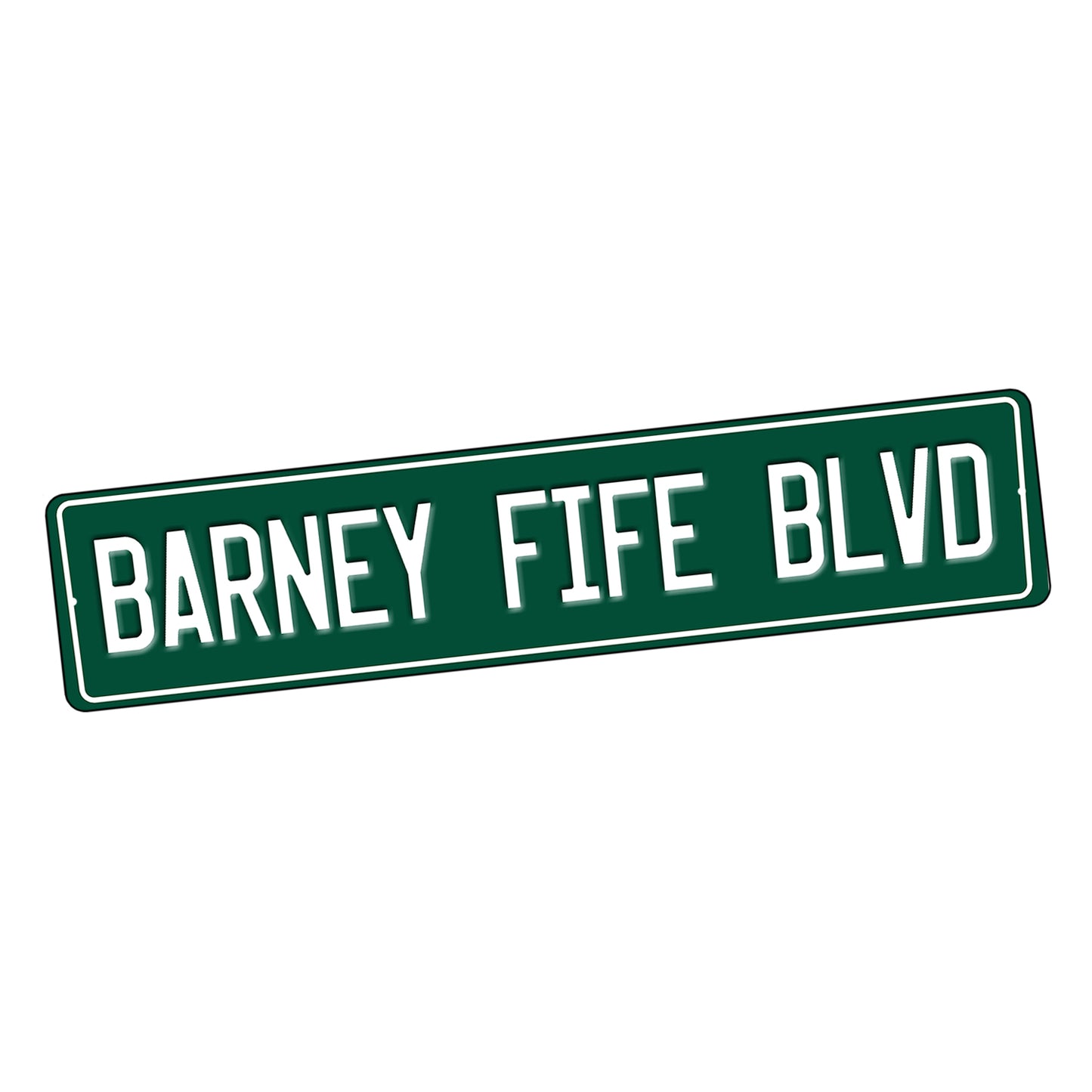 SI-STR-185 Street Sign - Mayberry Barney Fife Blvd