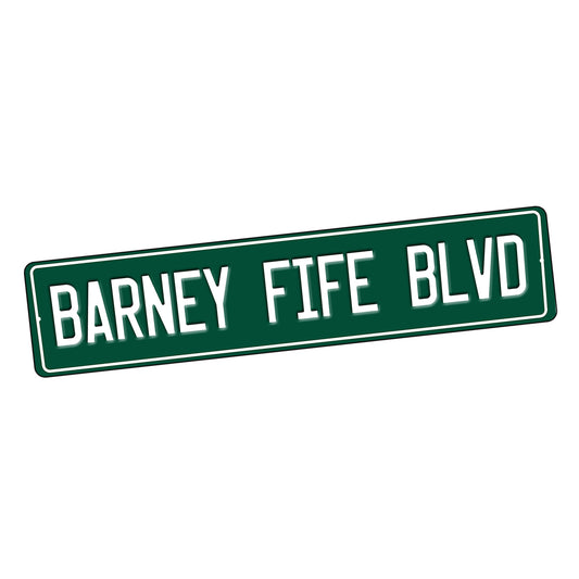 SI-STR-185 Street Sign - Mayberry Barney Fife Blvd