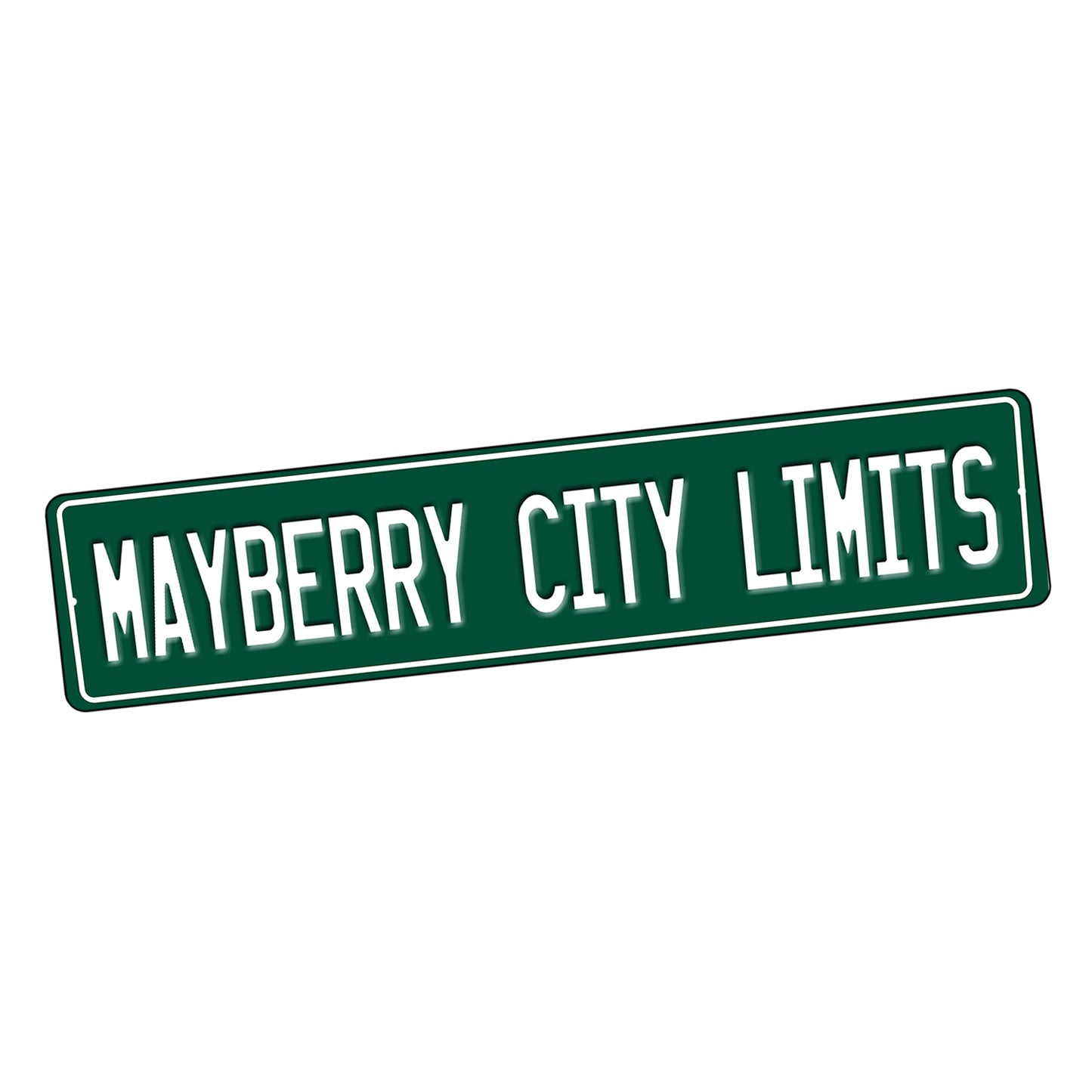 SI-STR-188 Street Sign - Mayberry City Limits