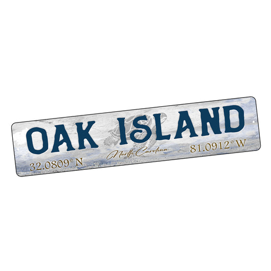 SI-STR-197 Street Sign - North Carolina Beaches, Islands, and Towns