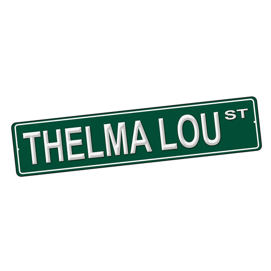 SI-STR-202 Street Sign - Thelma Lou Street