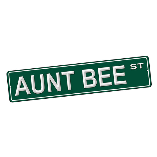 SI-STR-204 Street Sign - Aunt Bee Street