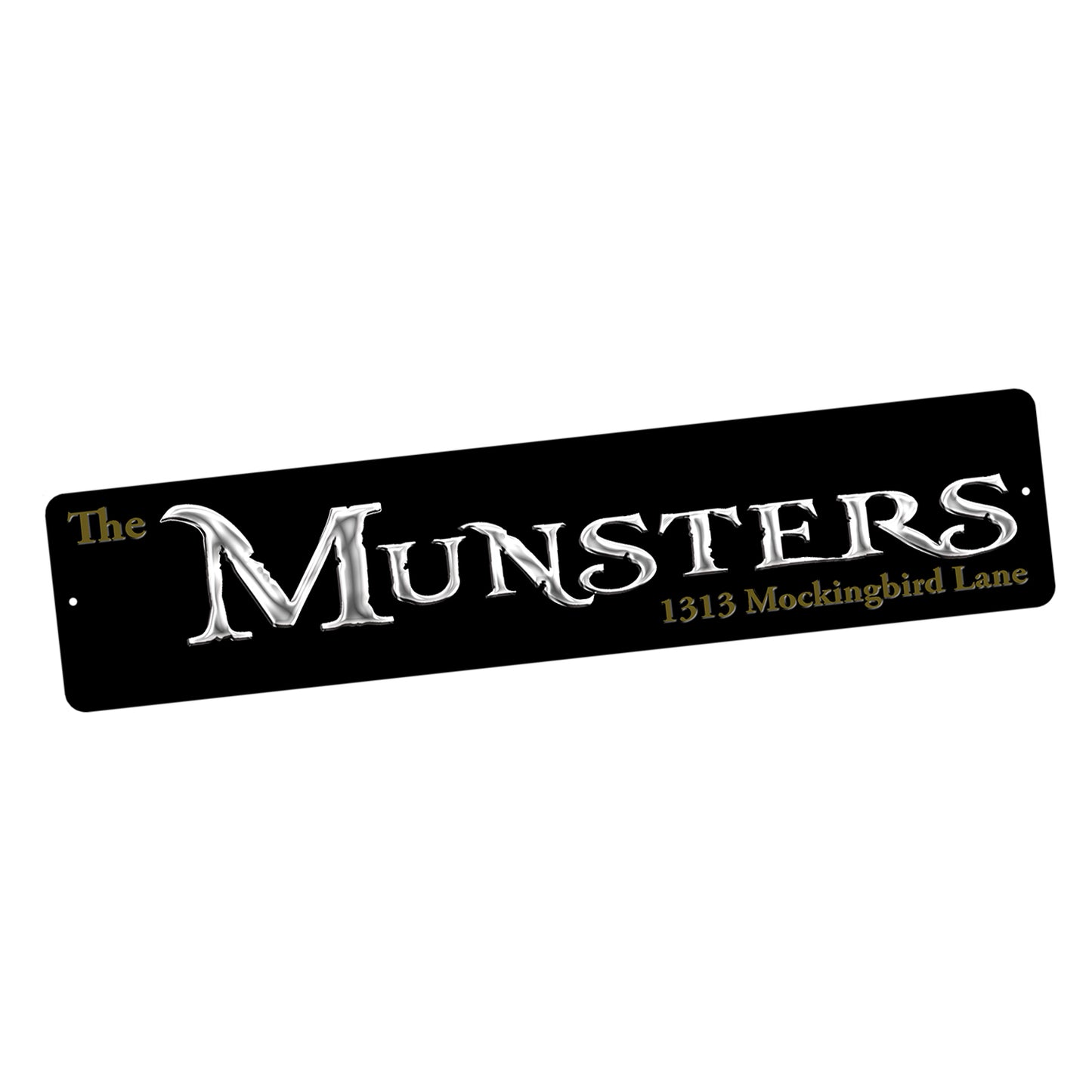 SI-STR-206 Street Sign - The Munsters 1313 Mockingbird Lane