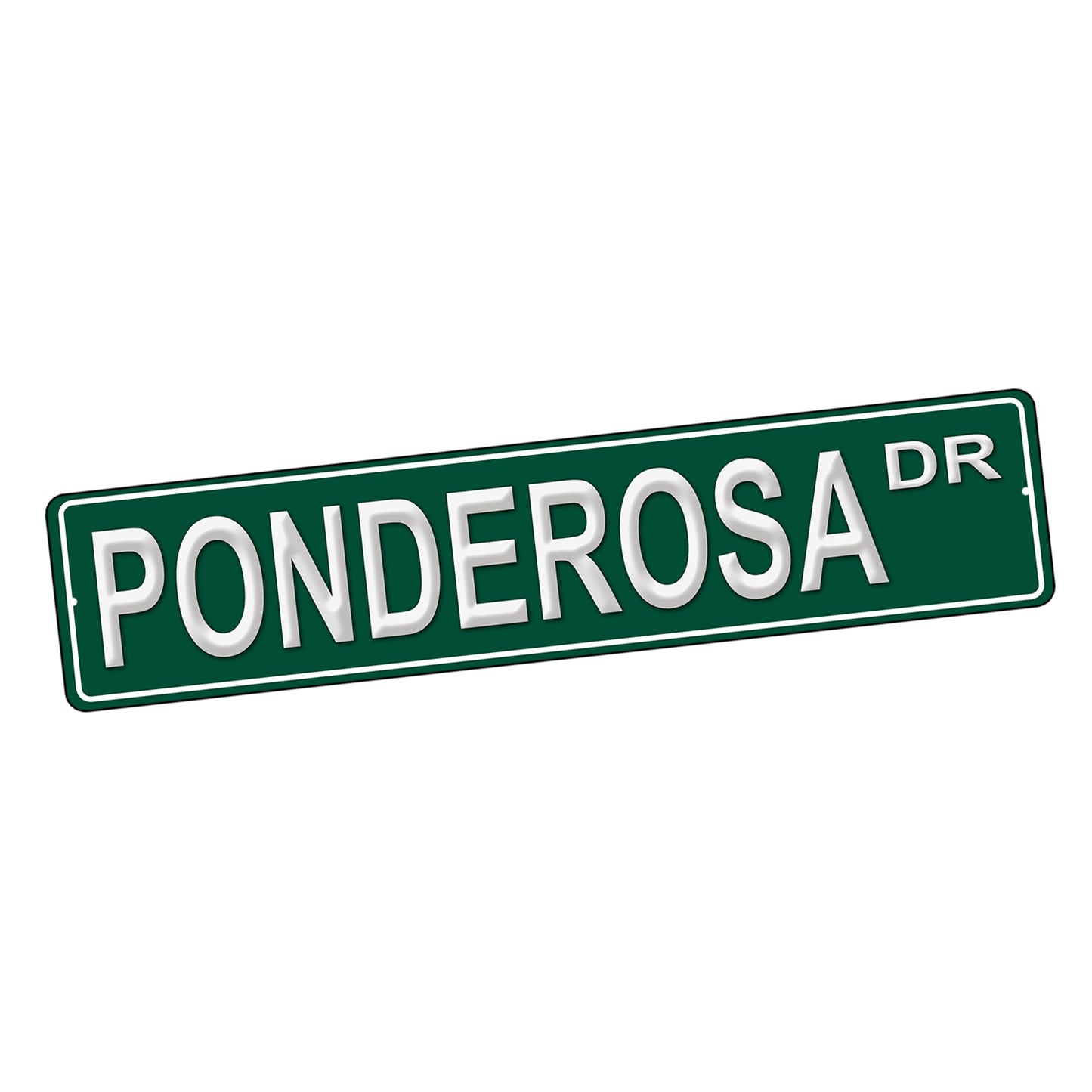 SI-STR-209 Street Sign - Bonanza TV Show Character Names