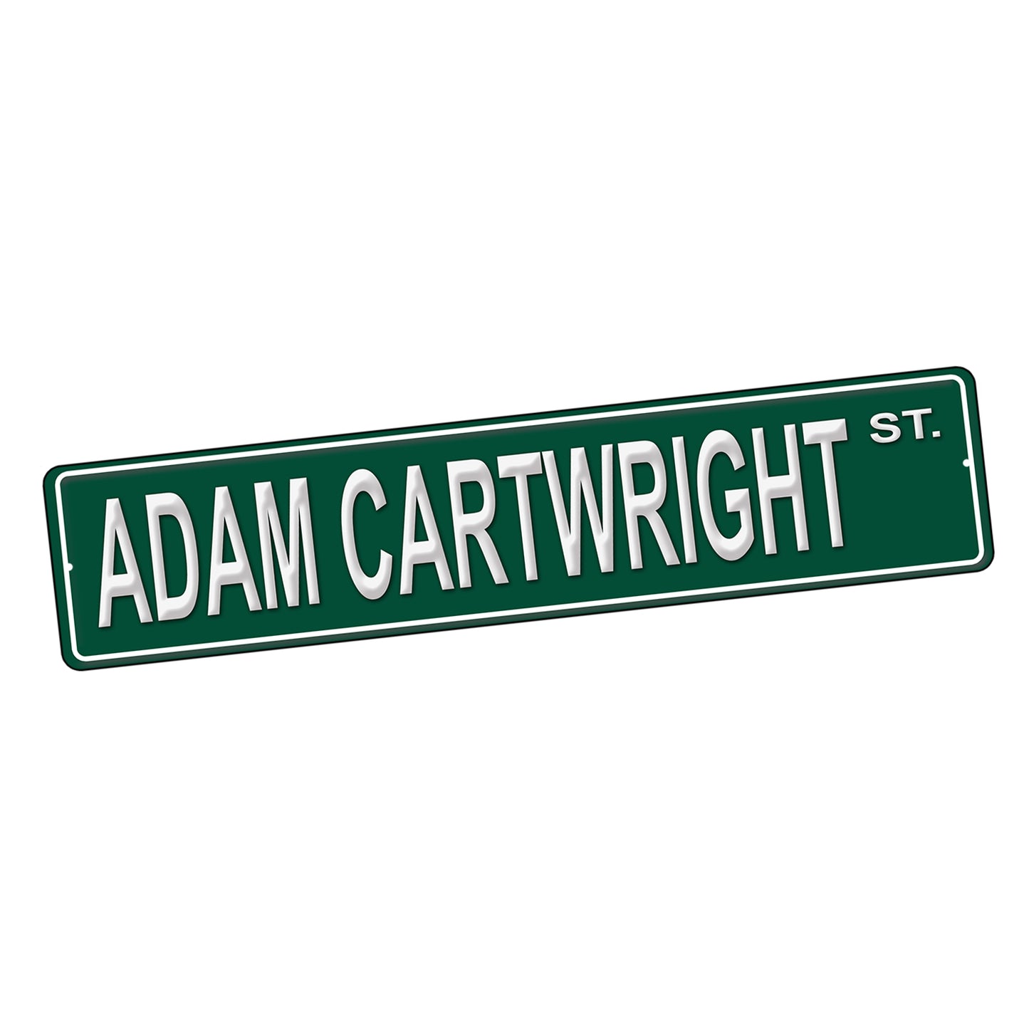 SI-STR-209 Street Sign - Bonanza TV Show Character Names