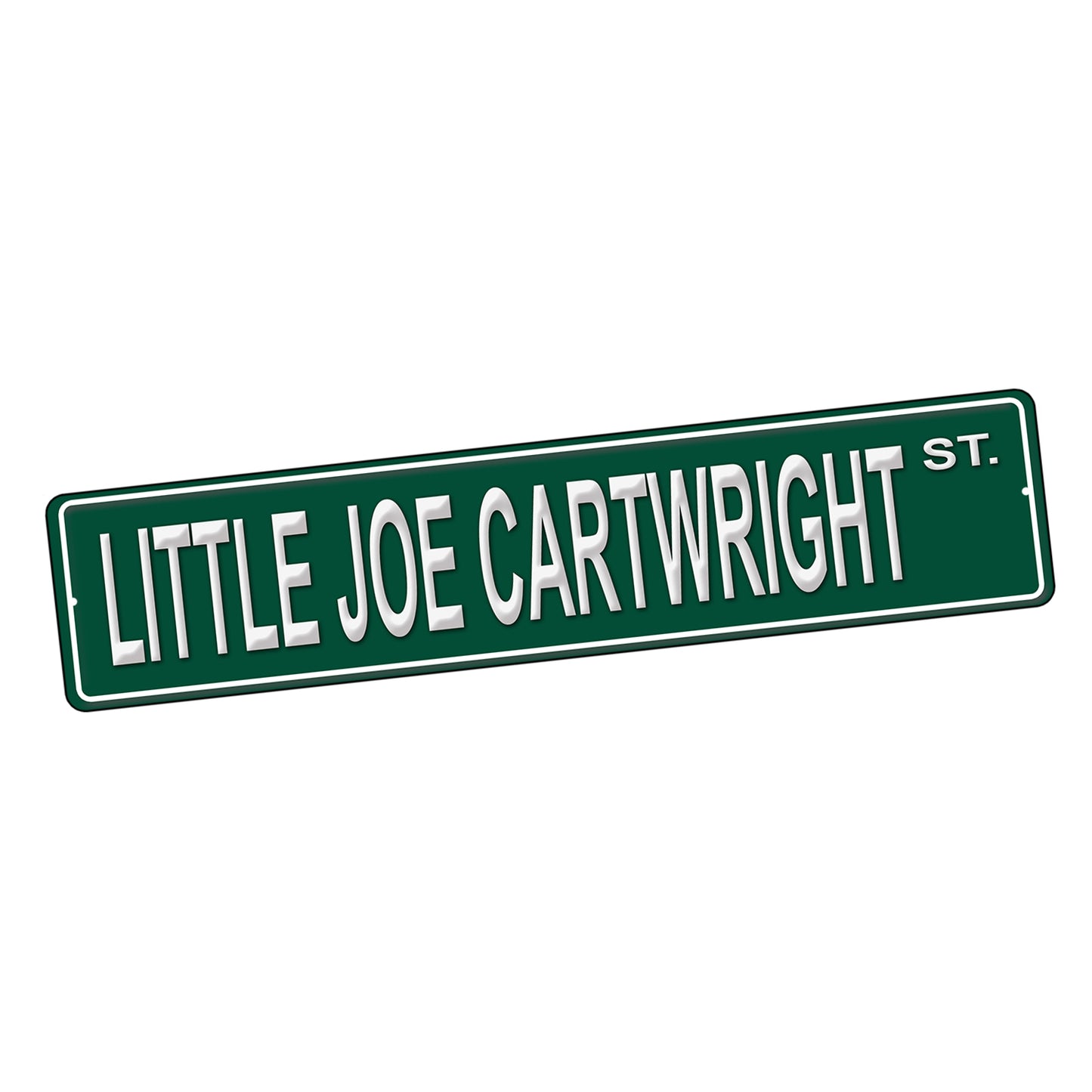 SI-STR-209 Street Sign - Bonanza TV Show Character Names