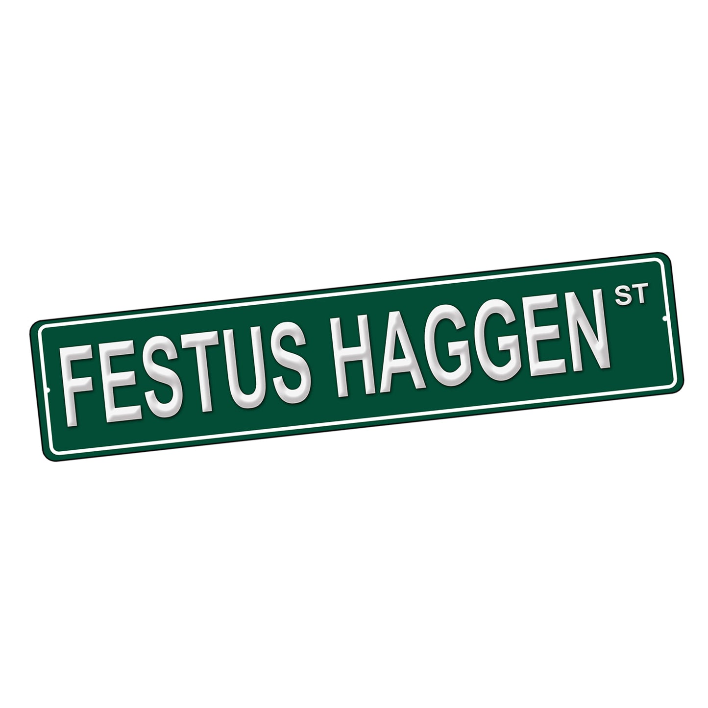 SI-STR-210 Street Sign - 1960's Western Gunsmoke TV Show Character Names