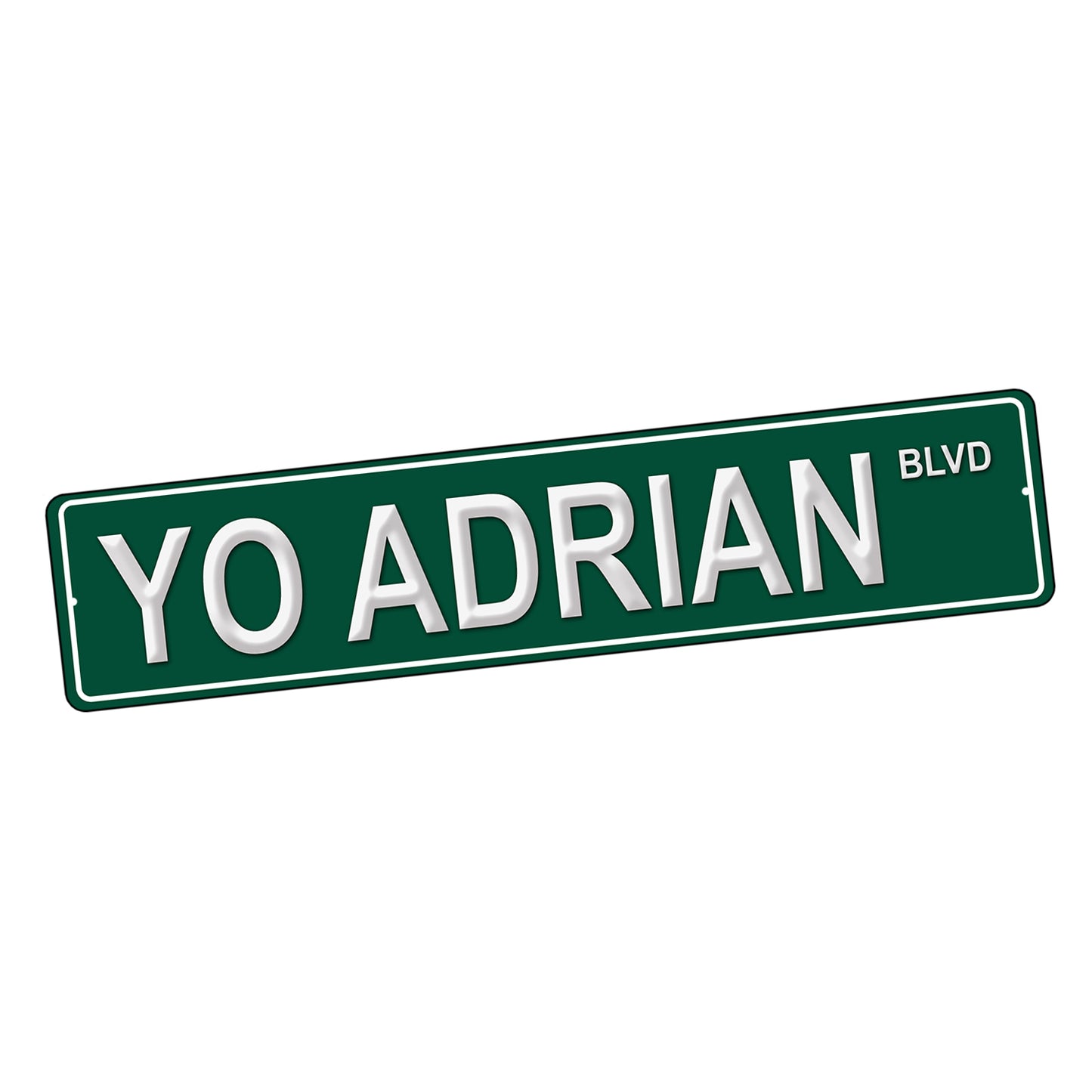 SI-STR-215 Street Sign - Rocky Boxing Character Street Names