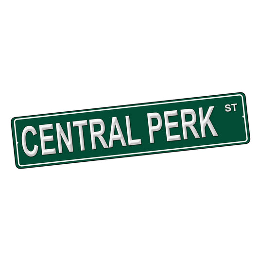 SI-STR-219 Street Sign - Friends TV Show Central Perk