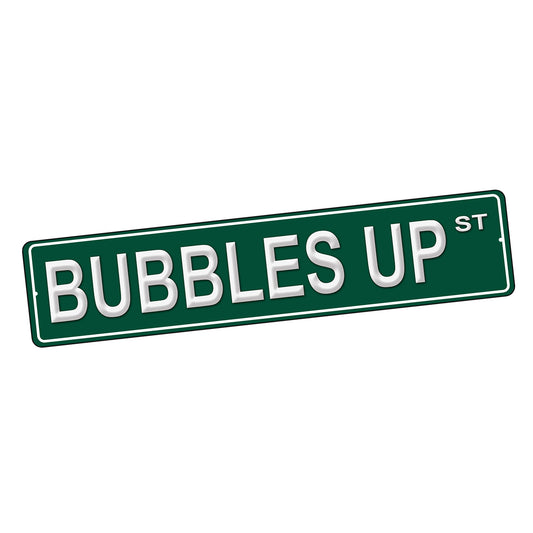 SI-STR-228 Street Sign - Music Jimmy Buffett Bubbles Up