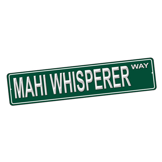 SI-STR-229 Street Sign - Fishing Mahi Whisperer Design