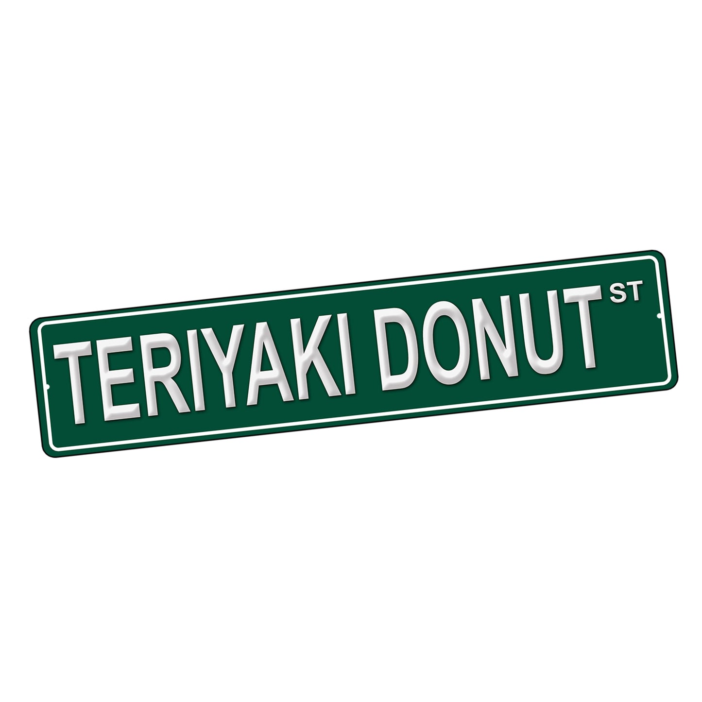 SI-STR-232 Street Sign - Movie Pulp Fiction Teriyaki Donut