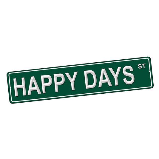 SI-STR-235 Street Sign - TV Happy Days Design
